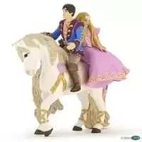Prince et Princesse à cheval