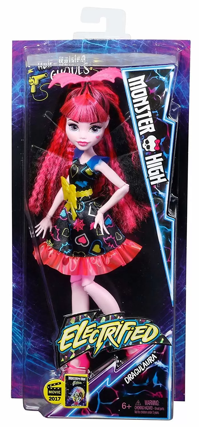 Monster High Dolls - Electrified - Draculaura