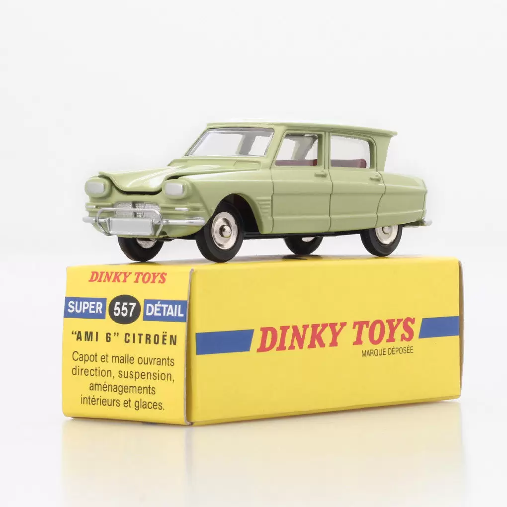 Atlas - Classic Dinky Toys Collection - CITROEN Ami 6 (Beige)