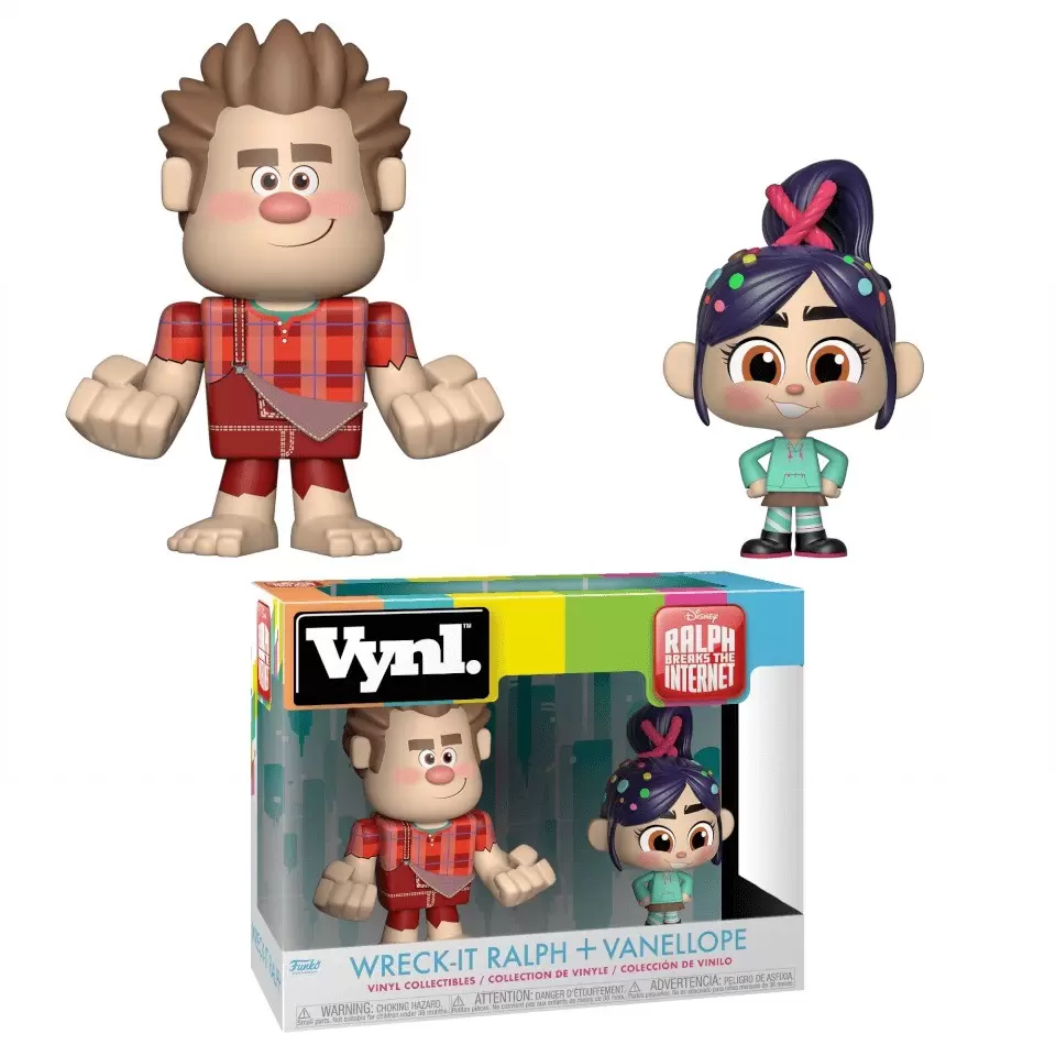 Funko Vynl. - Ralph Breaks The Internet - Wreck-It Ralph + Vanellope