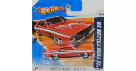 FORD '73 FORD FALCON XB RED HOT WHEELS 2012 MUSCLE MANIA 