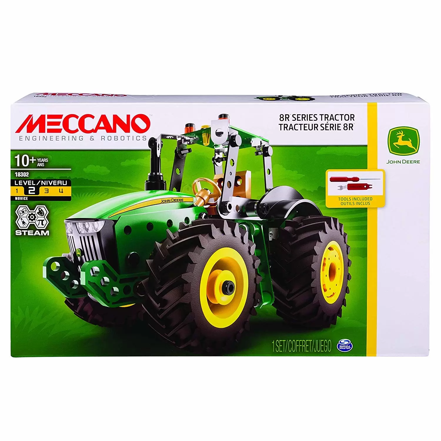 Meccano - Tracteur John Deere Série 8R