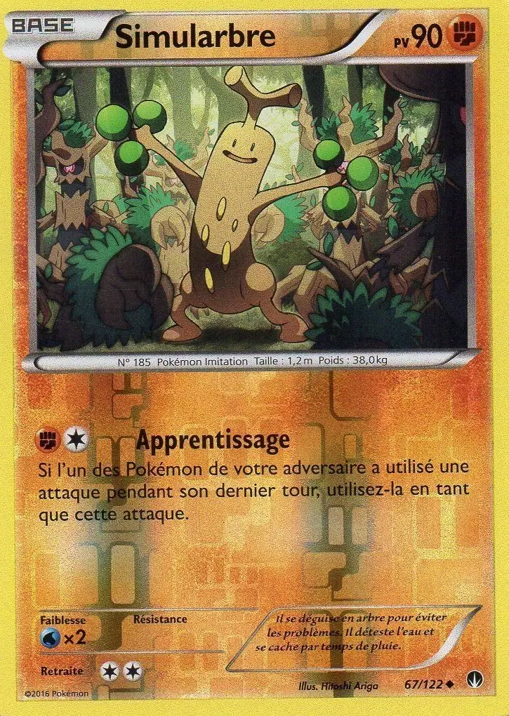 Pokémon XY Rupture Turbo - Simularbre Reverse