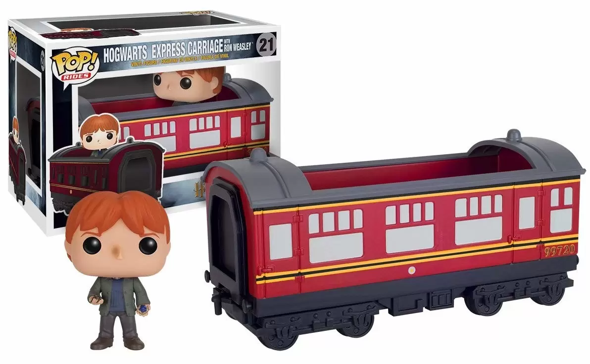 POP! Rides - Harry Potter - Hogwarts Express Carriage with Ron Weasley
