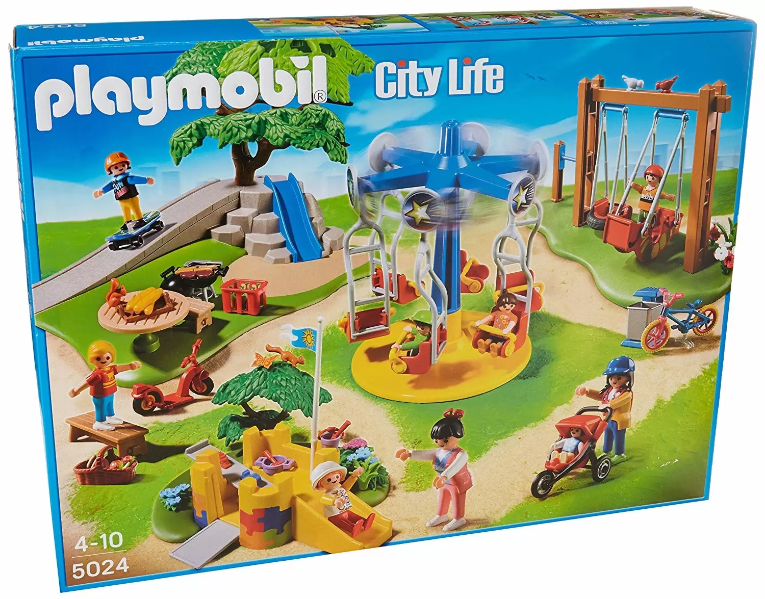 Playmobil dans la ville - Grand jardin d\'enfants