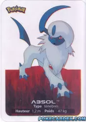 Lamincards Pokémon 2006 - Absol