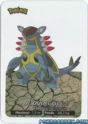 Lamincards Pokémon 2006 - Armaldo