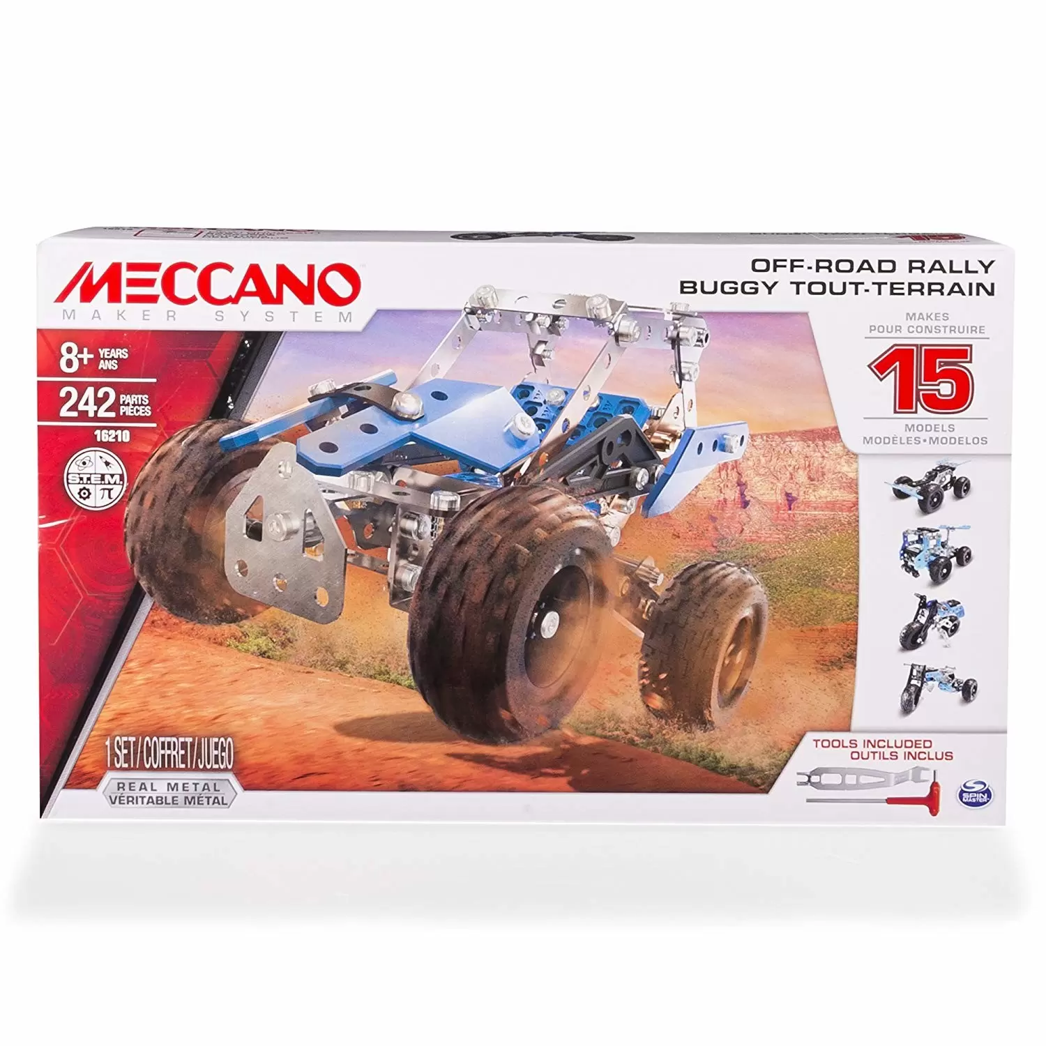 Meccano - Buggy Tout-Terrain (15 Modèles)