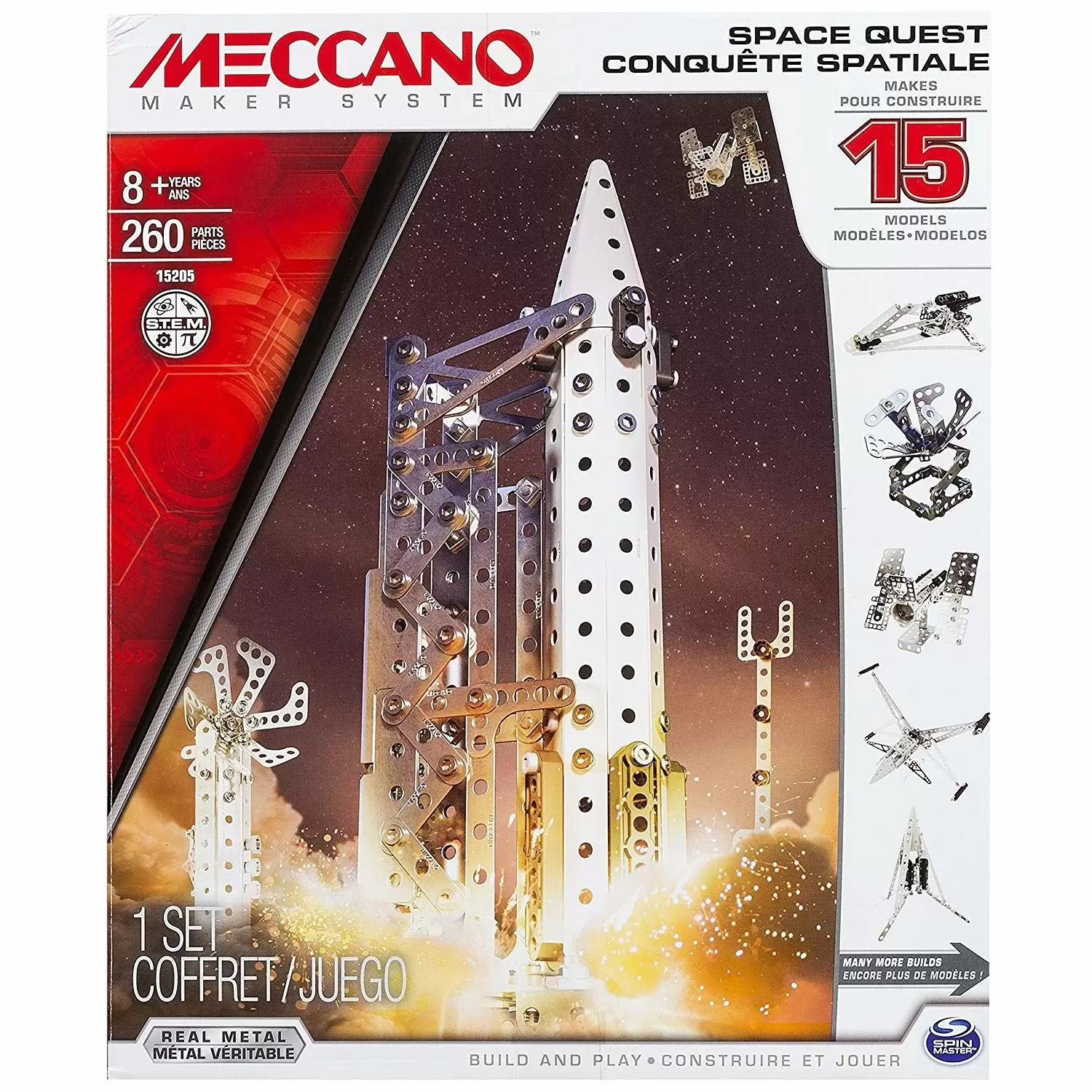 Meccano - Conquête Spatiale (15 Modèles)