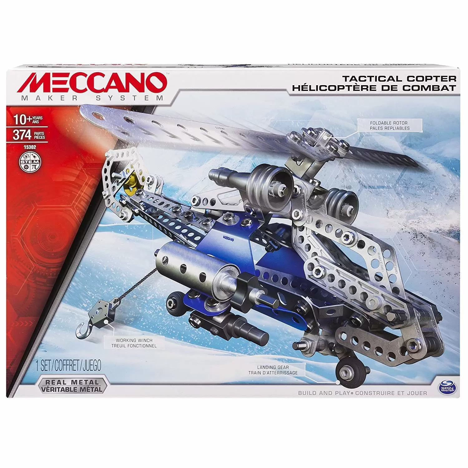 Meccano - Hélicoptère De Combat