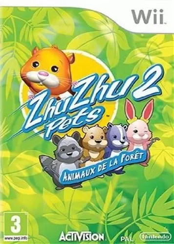 Jeux Nintendo Wii - Zhu Zhu Pets 2 - Animaux de la forêt