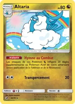 Majesté des Dragons - Altaria Holographique