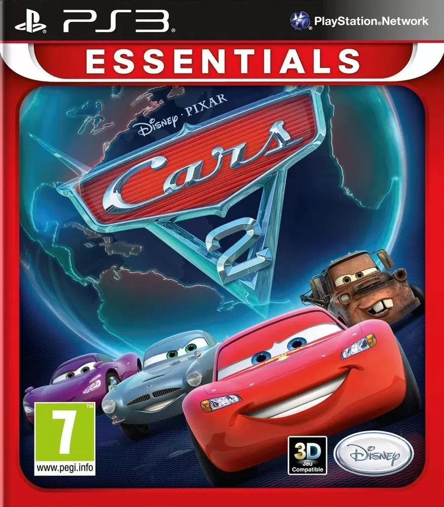 PS3 Games - Cars 2 - Essentials