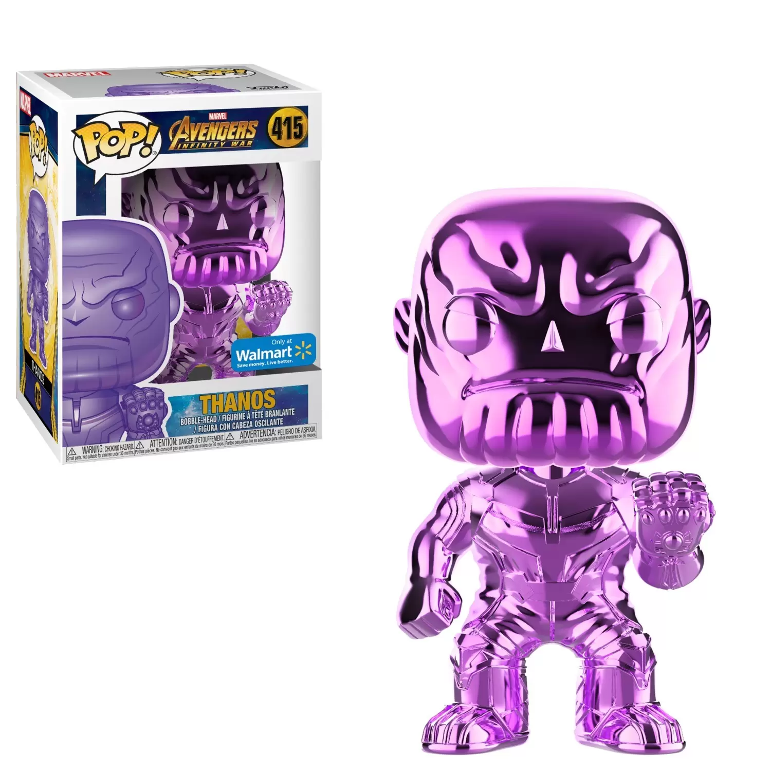 POP! MARVEL - Avengers - Infinity War - Thanos Chrome Purple