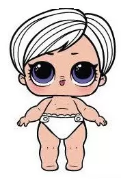 Lol Surprise Lil Sisters Series 3 - Lil Beatnik Babe
