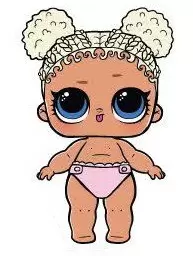 Lol Surprise Lil Sisters Series 3 - Lil Flower Child