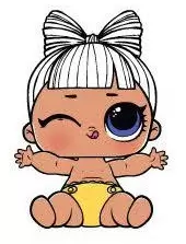 Lol Surprise Lil Sisters Series 3 - Lil SPF Q.T.