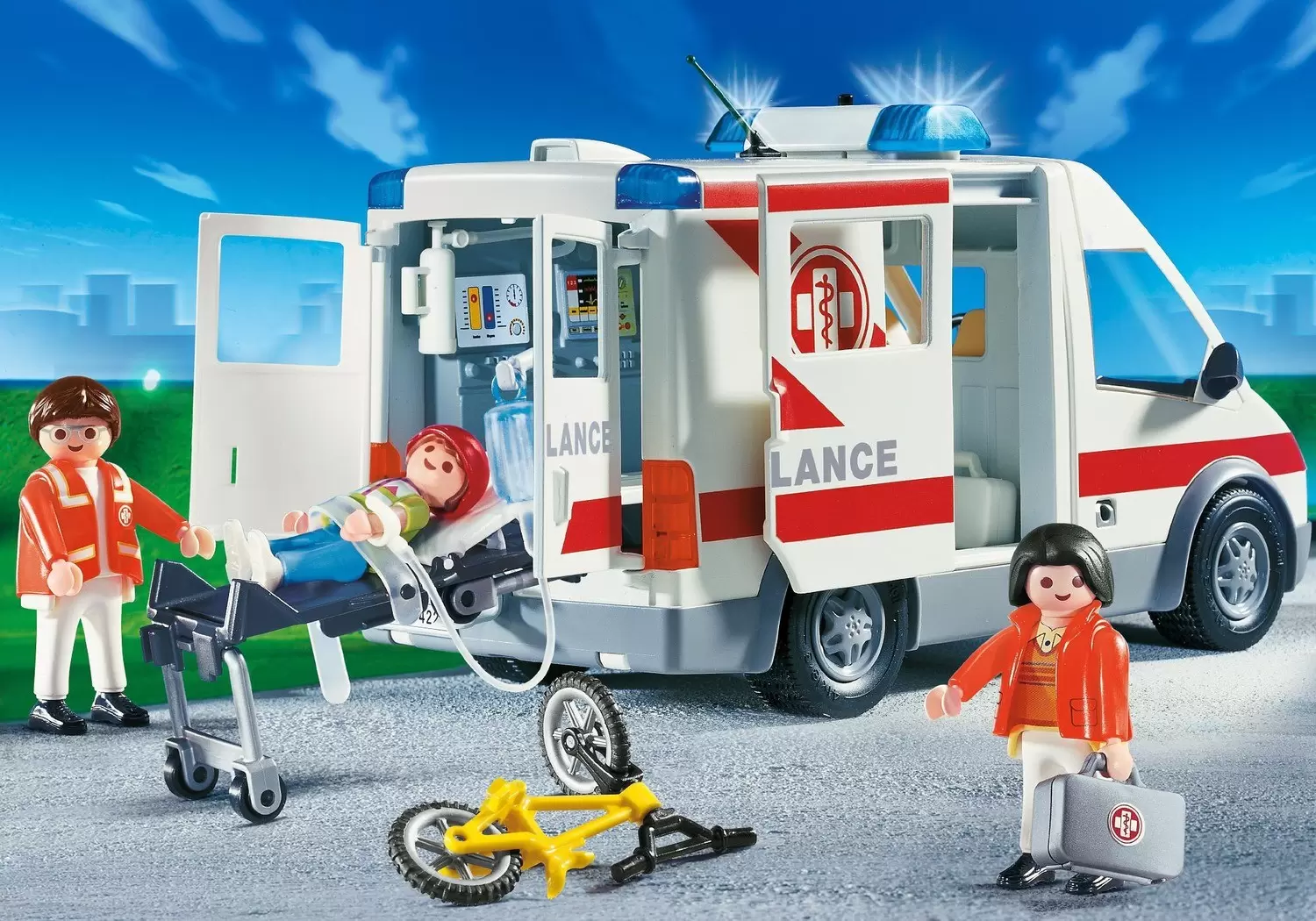 Blændende ophobe træt Ambulance - Playmobil Rescuers & Hospital 4221