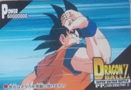 Dragon Ball Z PP Card  AMADA Part 28 - 1262