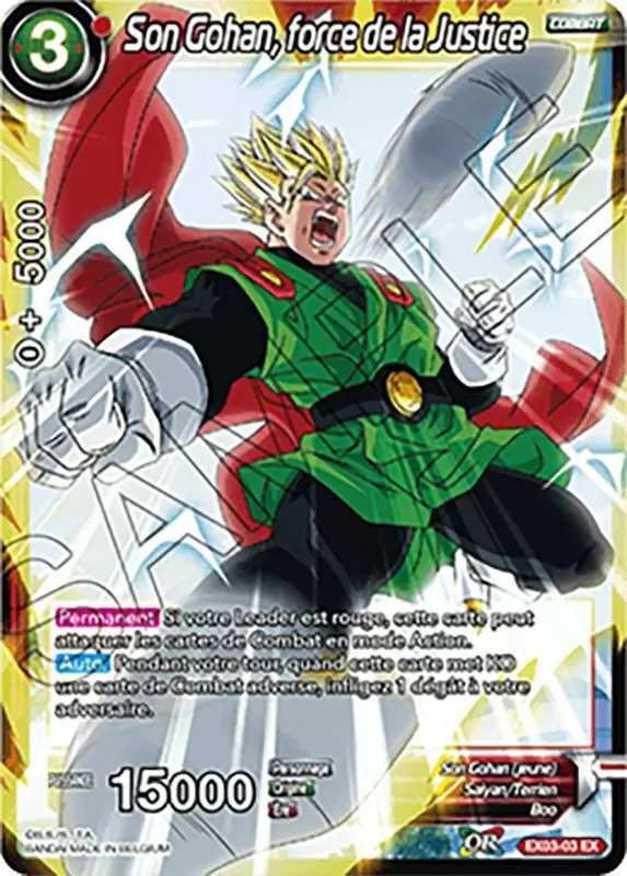 Expansion Set - Gift Box [EX03] - Son Gohan, force de la justice