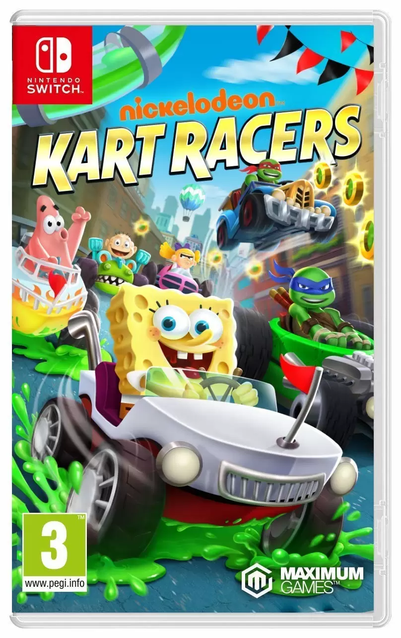 Jeux Nintendo Switch - Nickelodeon Kart Racers