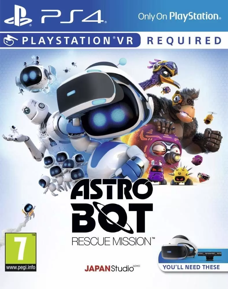 Jeux PS4 - Astro Bot Rescue Mission Vr