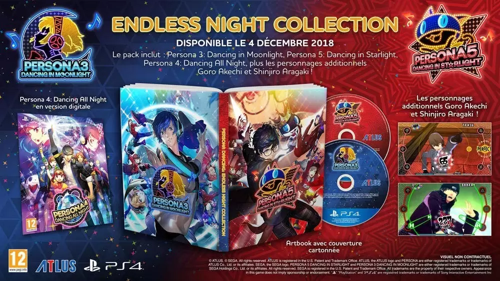 Jeux PS4 - Persona Dancing Endless Night Collection