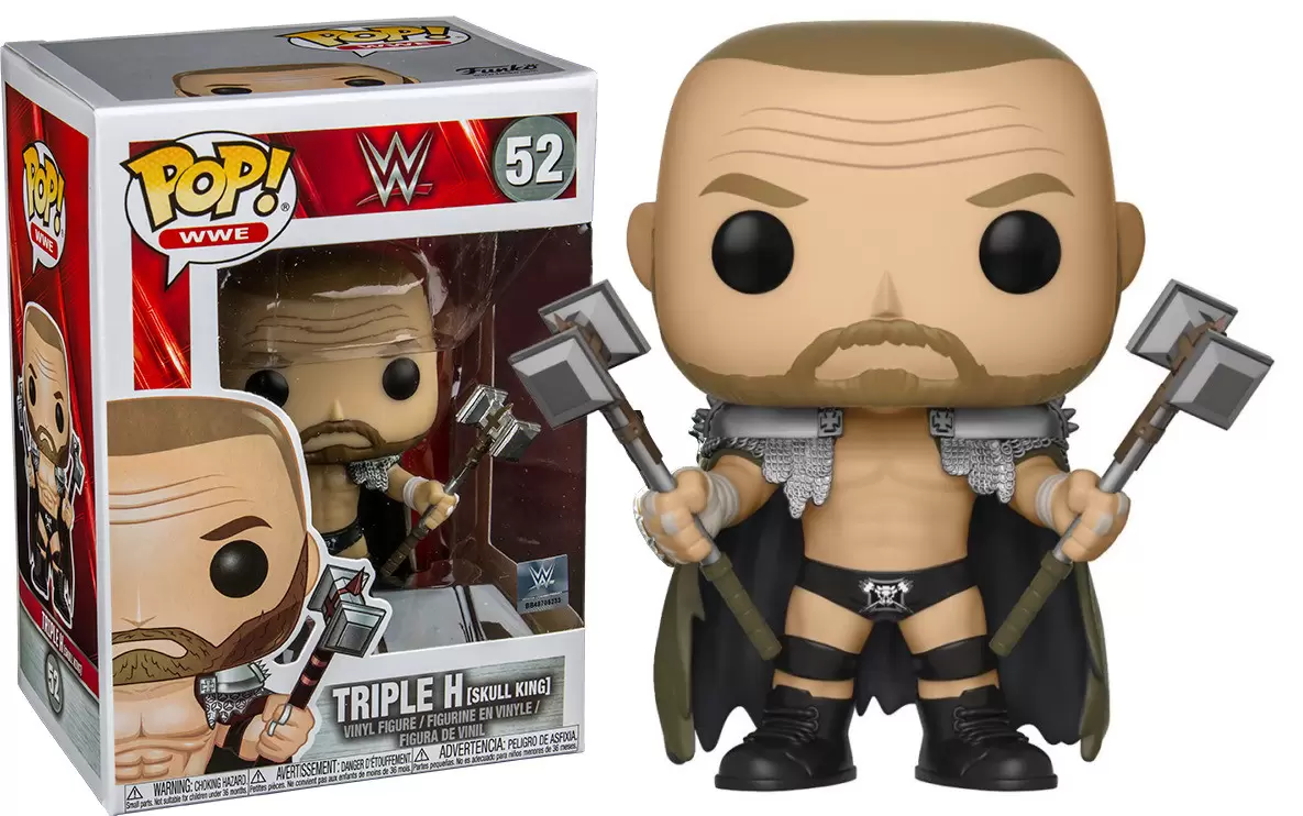 POP! Catcheurs WWE - WWE - Triple H Skull King