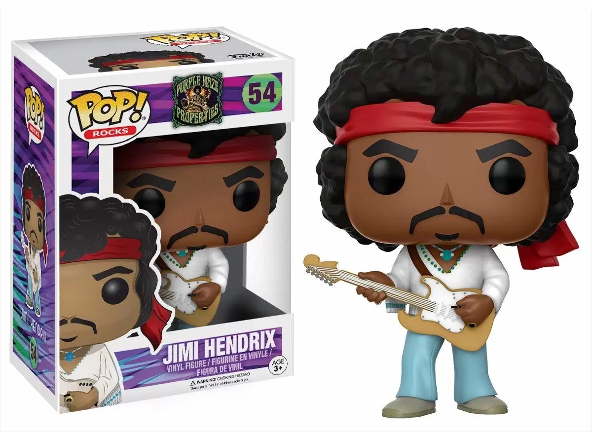 POP! Rocks - Jimi Hendrix - Purple Haze Properties