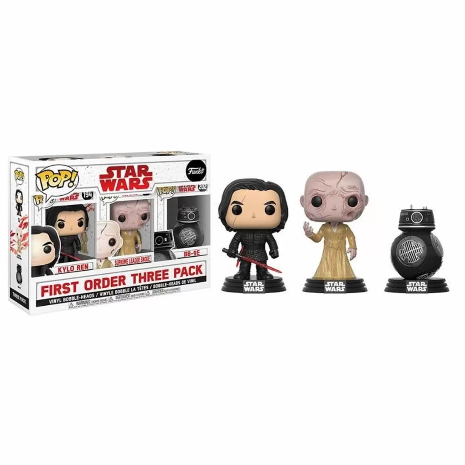 POP! Star Wars - 3 Pack - First Order Three Pack