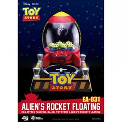 Alien Rocket Floating