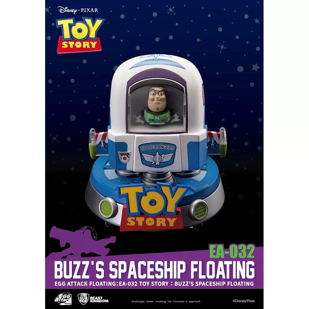 Egg Attack - Buzz\'s Spaceship Floating