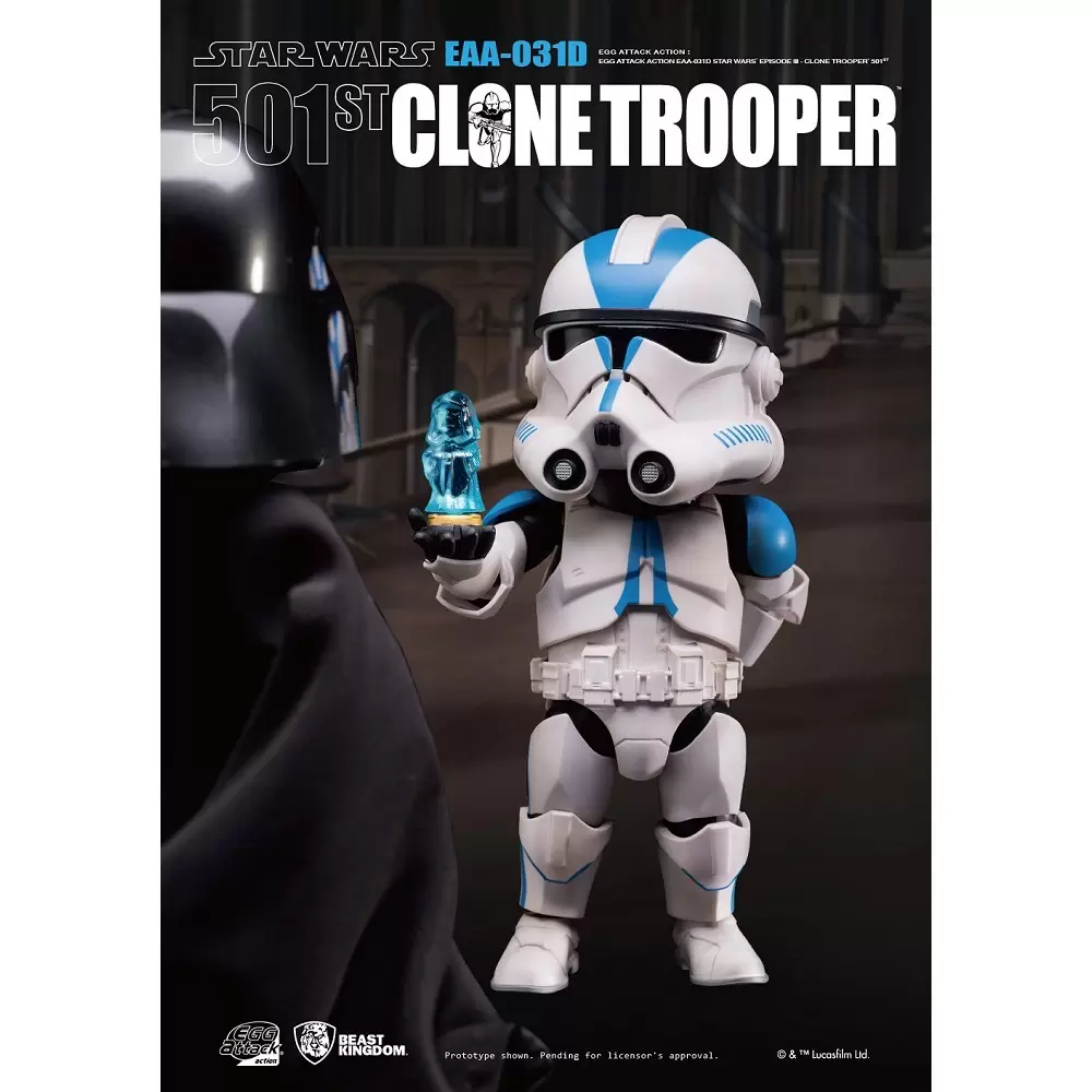 Egg Attack Action - Clone Trooper