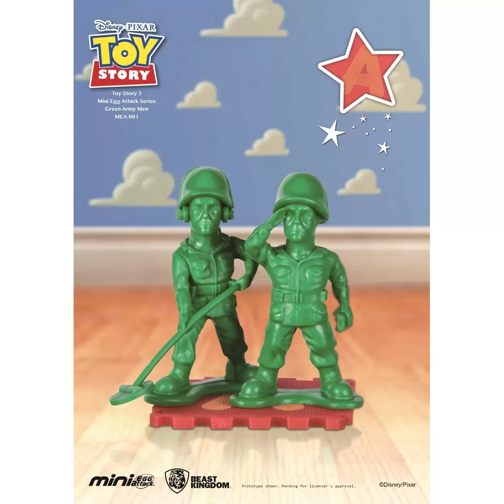 Mini Egg Attack - Green Army Men