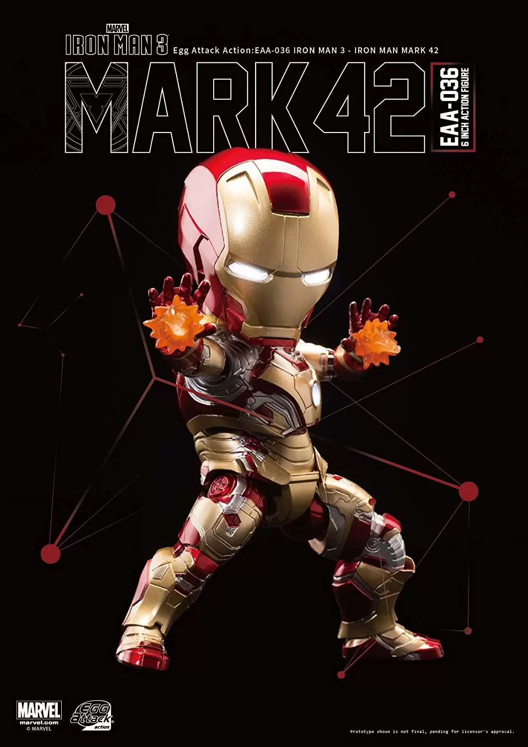 Egg Attack Action - Iron Man Mark 42
