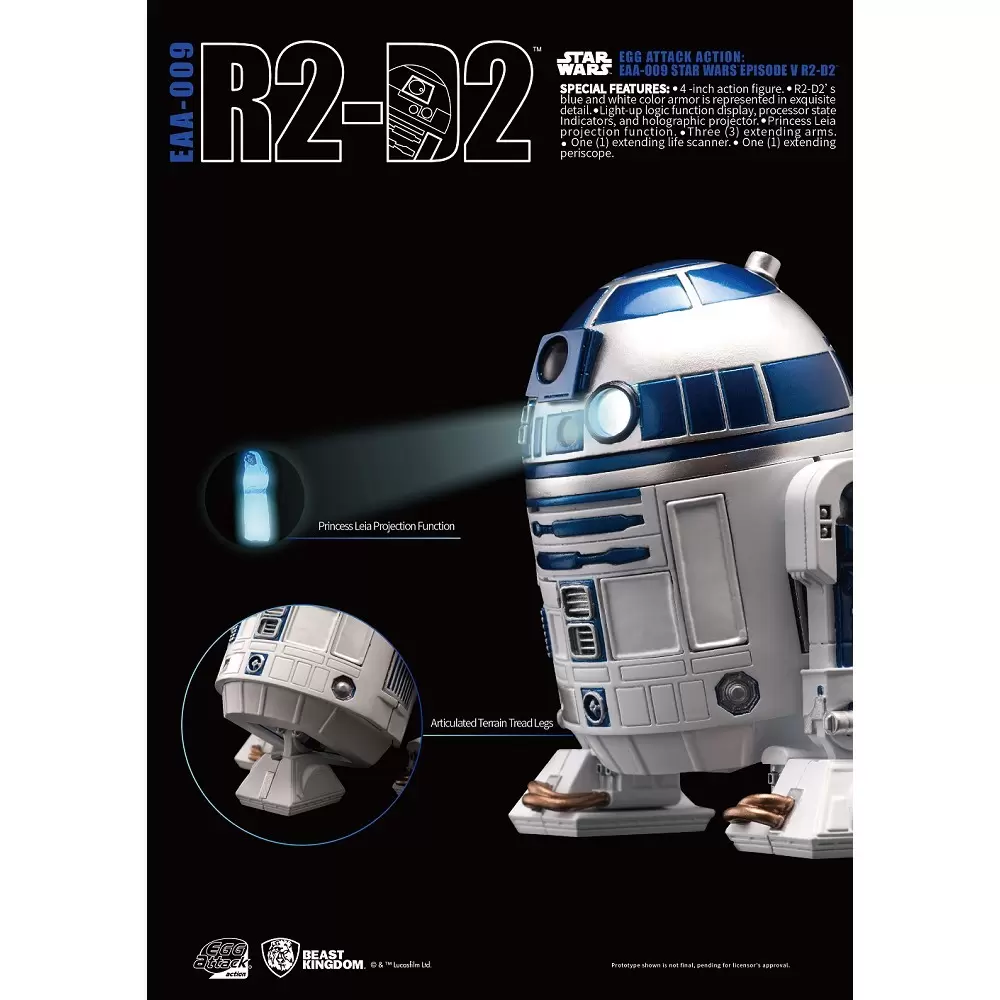 Egg Attack Action - R2-D2