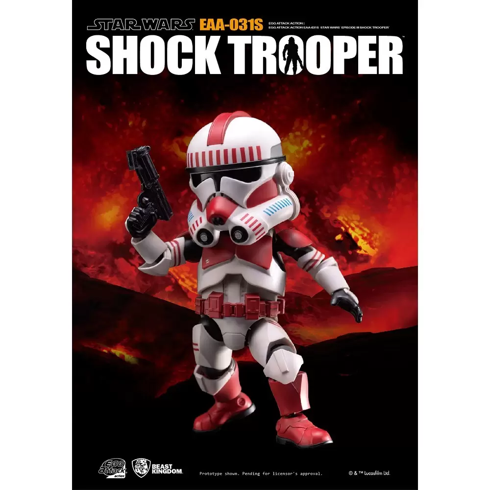 Egg Attack Action - Shock Trooper