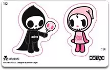 Le Collector Tokidoki - Match - Sticker 060