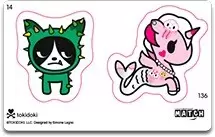 Le Collector Tokidoki - Match - Sticker 067