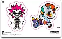 Le Collector Tokidoki - Match - Sticker 069