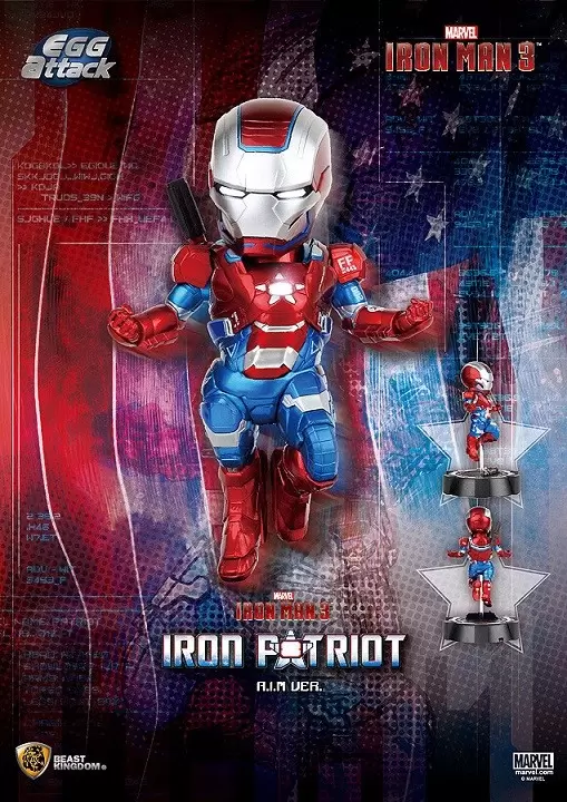 Egg Attack - Iron Man 3 - Iron Patriot