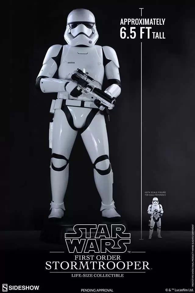 Life-Size Masterpiece Series - First Order - Stormtrooper