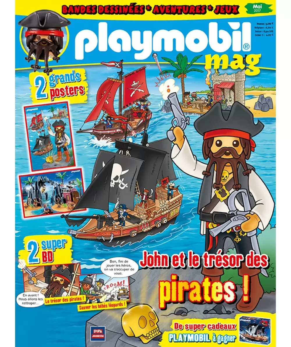 Playmobil Magazine - John et le trésor des pirates !