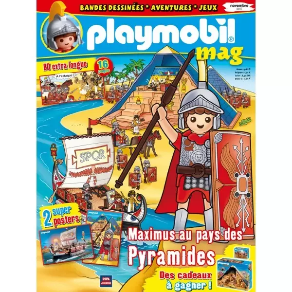 Playmobil Magazine - Maximus au pays des Pyramides