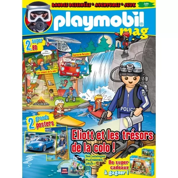 Playmobil Magazine - Eliott et les trésors de la colo !