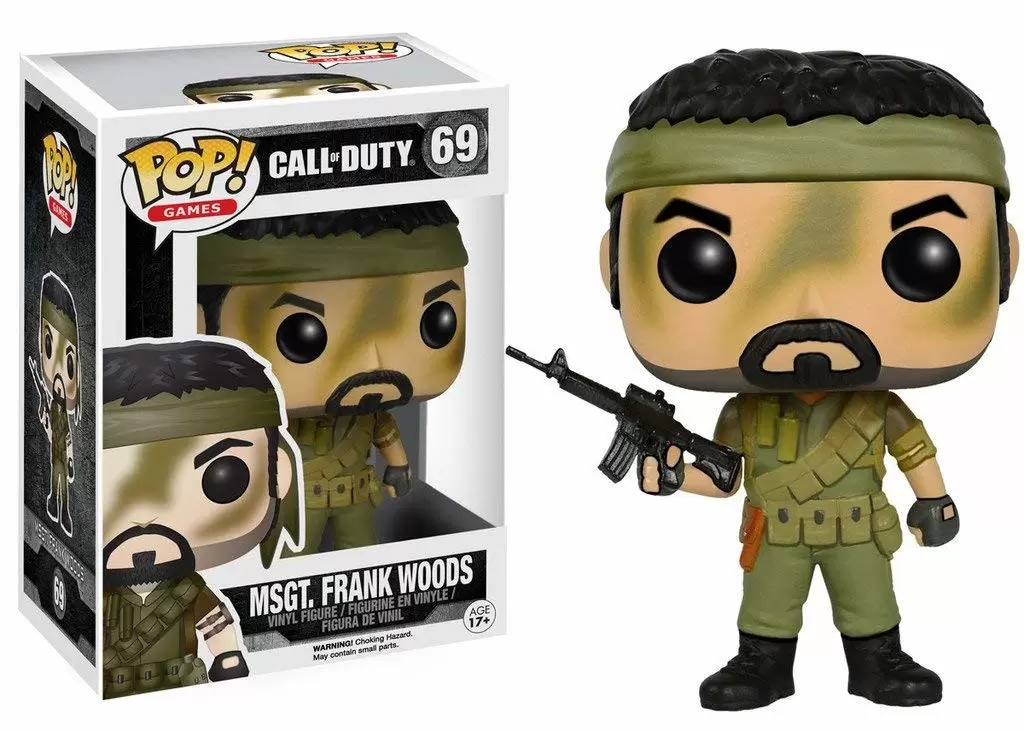 POP! Games - Call of Duty - Msgt. Franck Woods