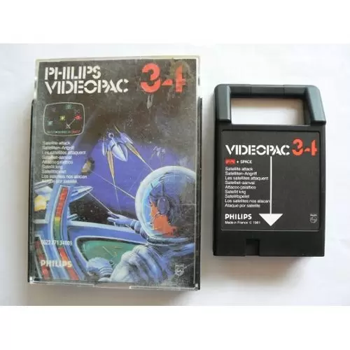 Philips VideoPac - Les satellites attaquent