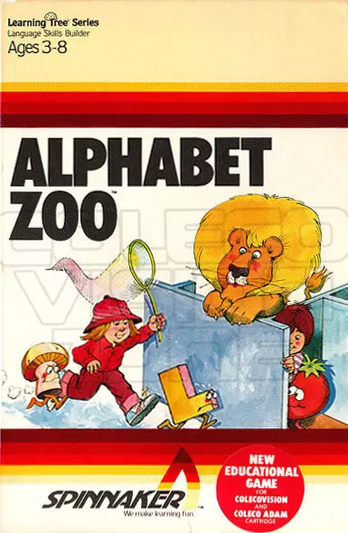 Jeux ColecoVision - Alphabet Zoo