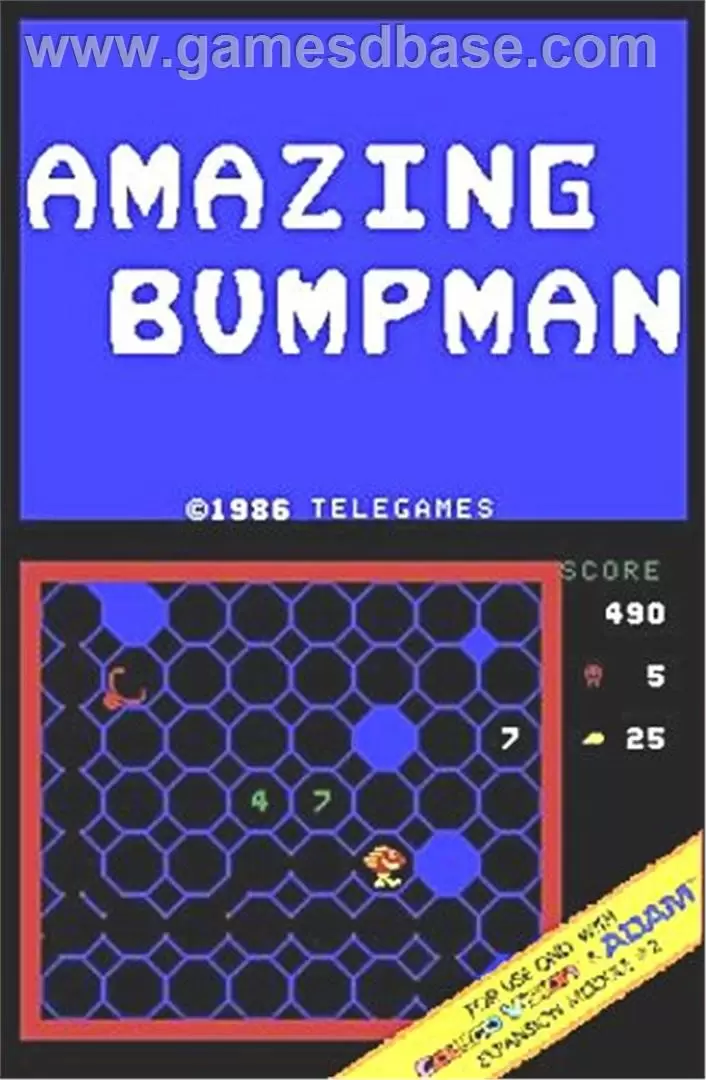 Jeux ColecoVision - Amazing Bumpman