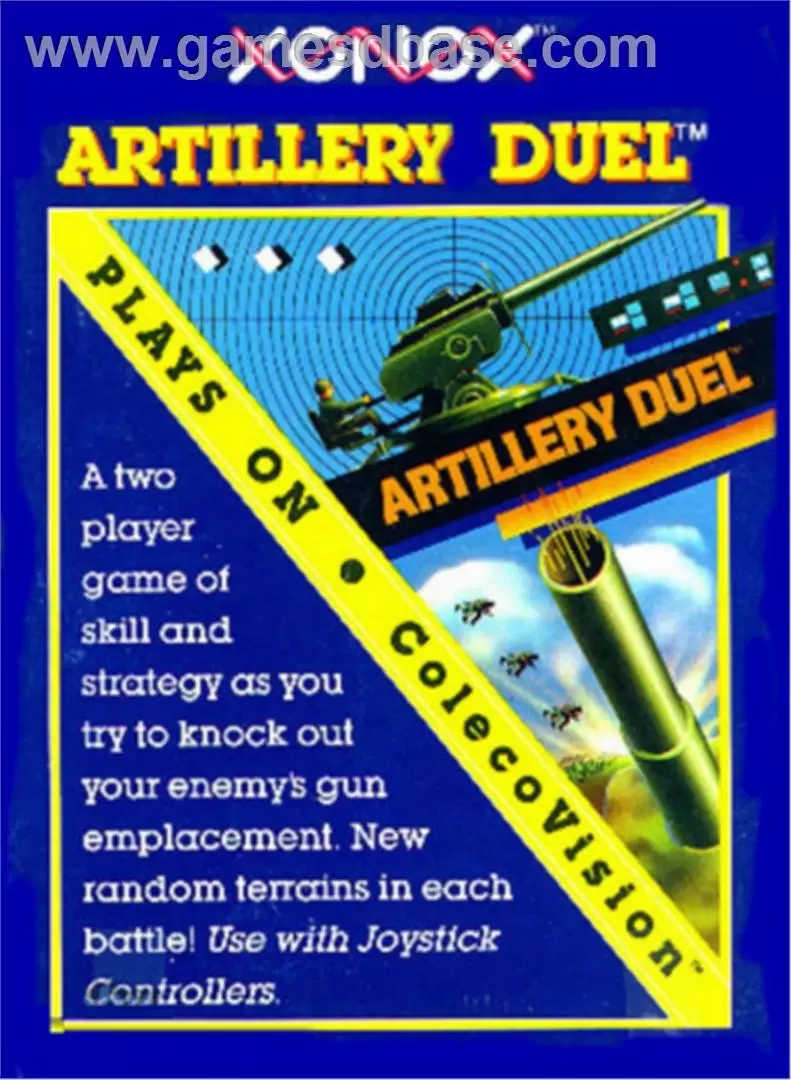 Jeux ColecoVision - Artillery Duel